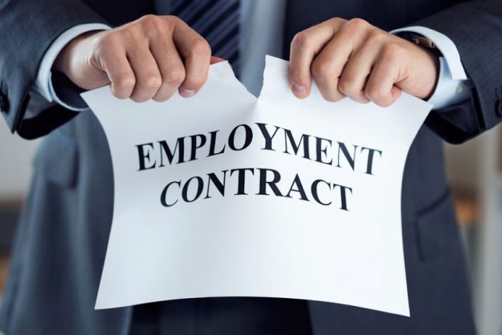 Employment contract changes